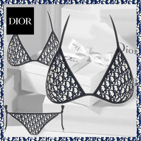 dior bikini gold|dior swimsuit tops.